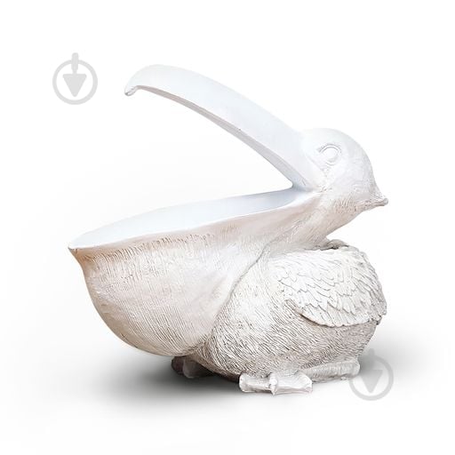 Статуэтка MVM DH-ST-04 пеликан 20,5х22,5 см белый - фото 1