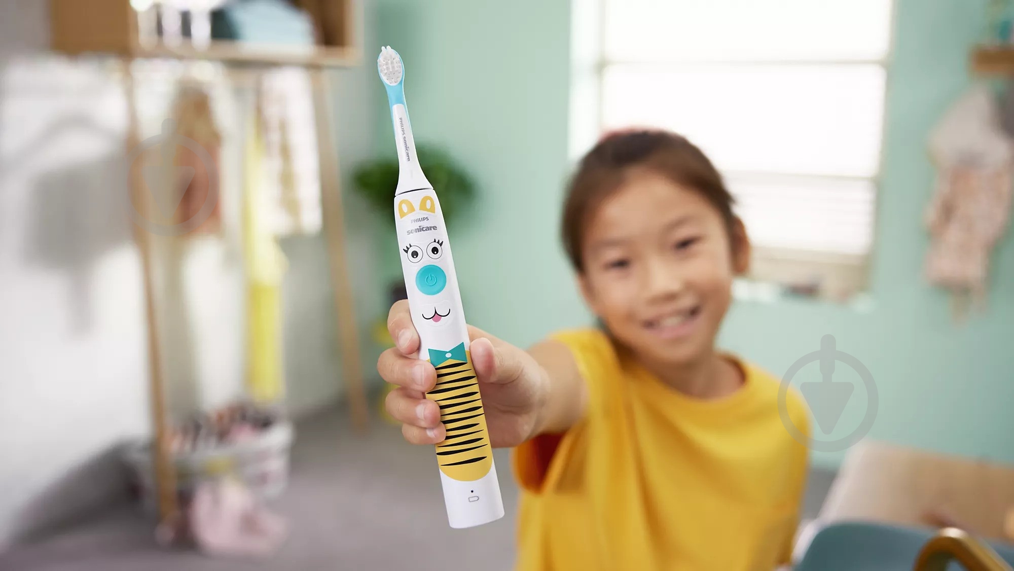 Електрична зубна щітка дитяча Philips Sonicare HX3601/01 - фото 15