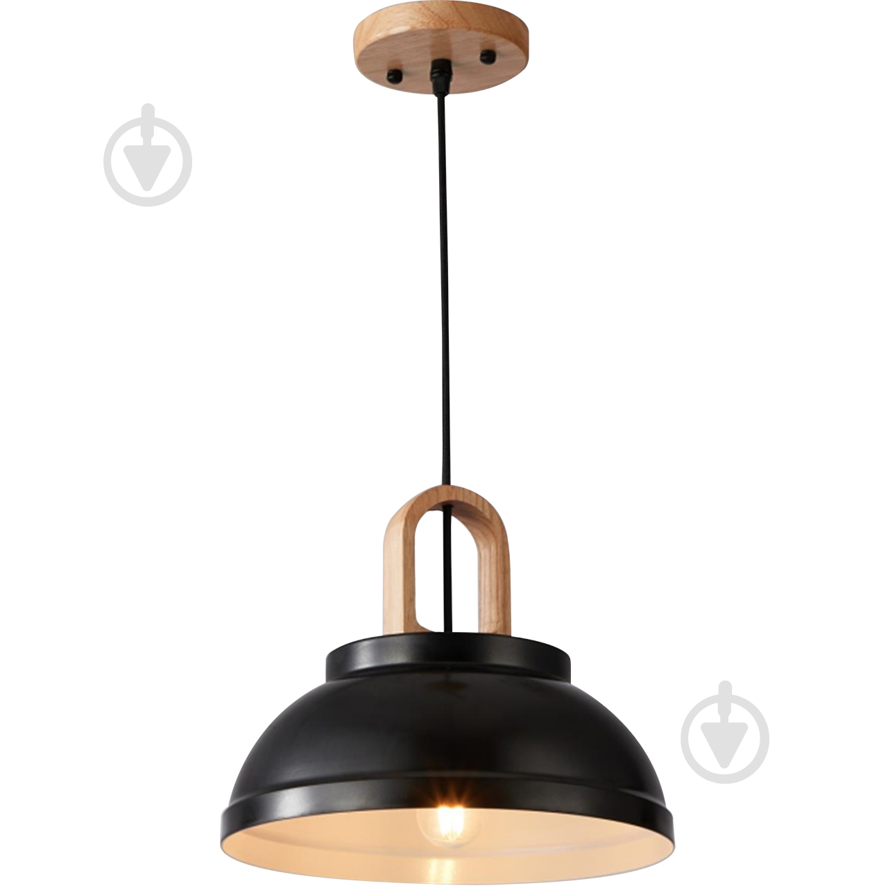ВИТРИНА! Подвес Hopfen LOFT KNS 1x40 Вт Е27 черный - фото 1