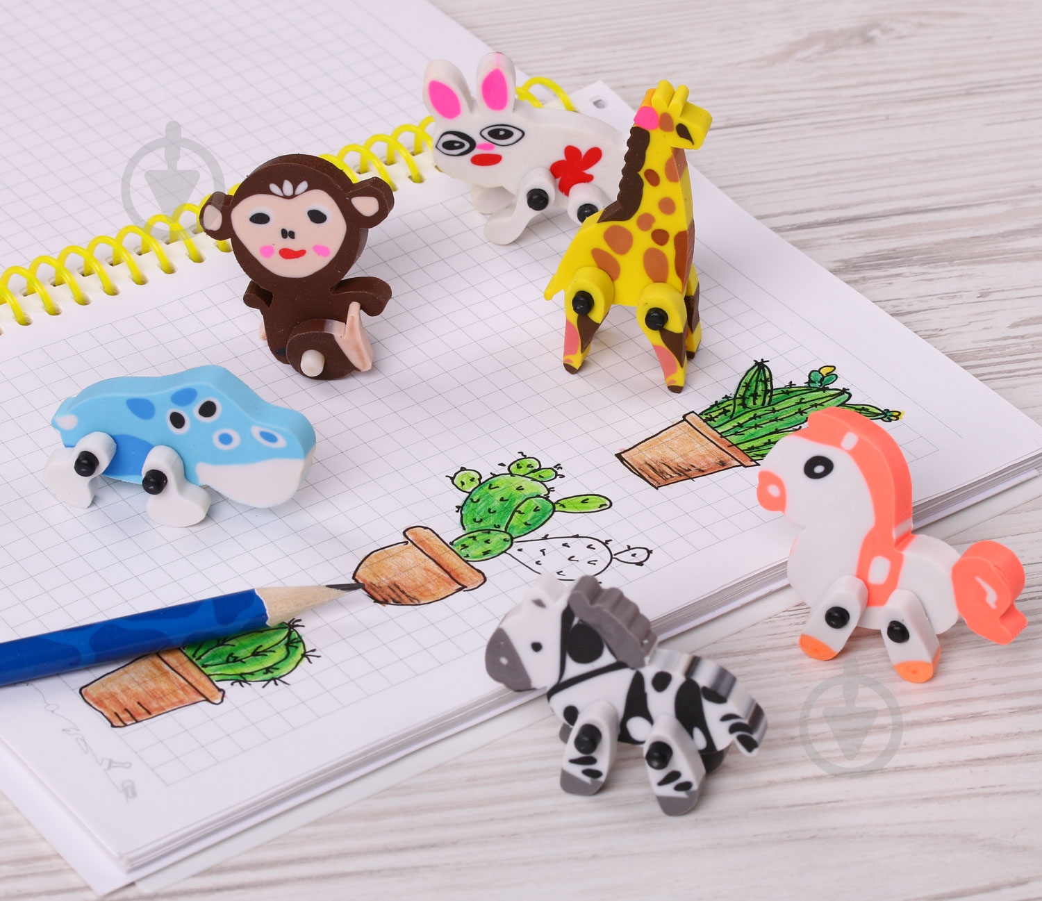 Ластик Зверушки Обезьянка - фото 2 Ластик Зверушки Обезьянка - фото 2