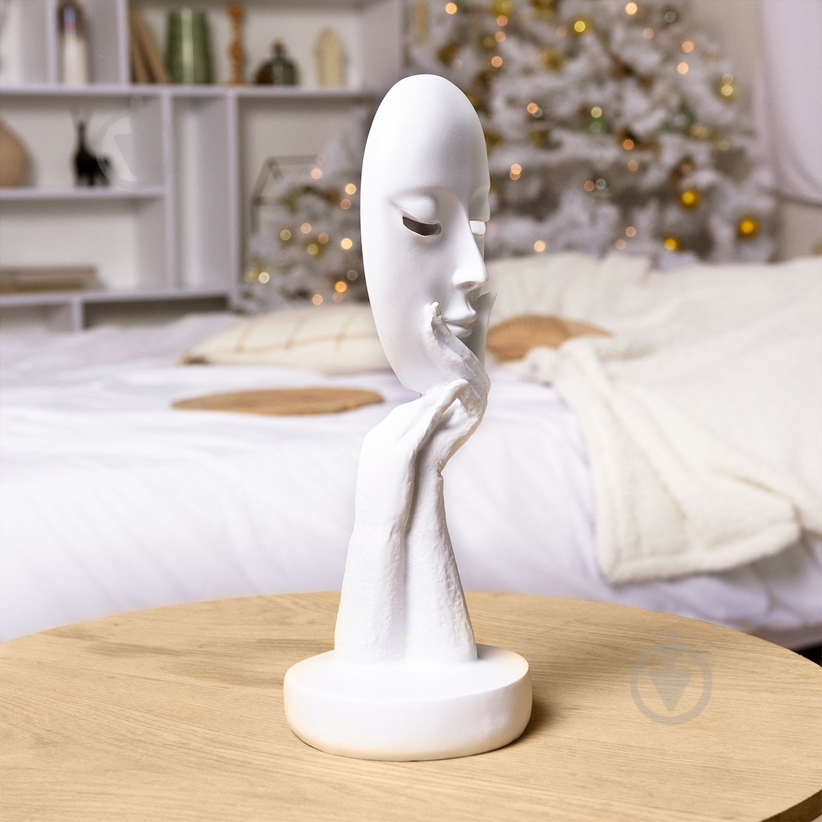 Статуэтка MVM DH-ST-03 маска 28х10 см белый - фото 5 Статуэтка MVM DH-ST-03 маска 28х10 см белый - фото 5