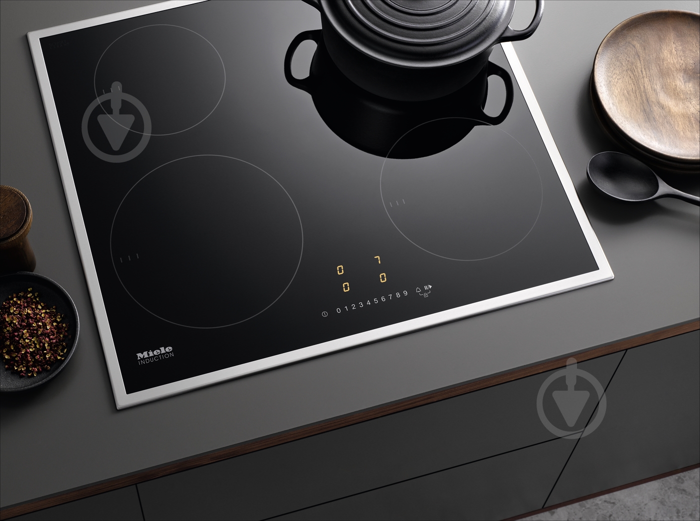 Варильна поверхня індукційна Miele KM 7201 FR - фото 3