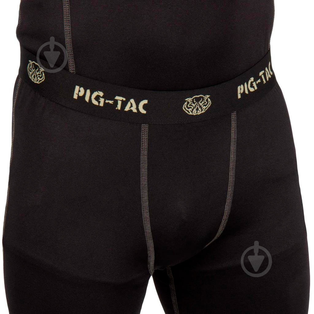 Термобелье P1G-Tac Base Level 1 ACTIVE UA281-60022-L1-BK р.ХХХL [1149] Combat Black - фото 5
