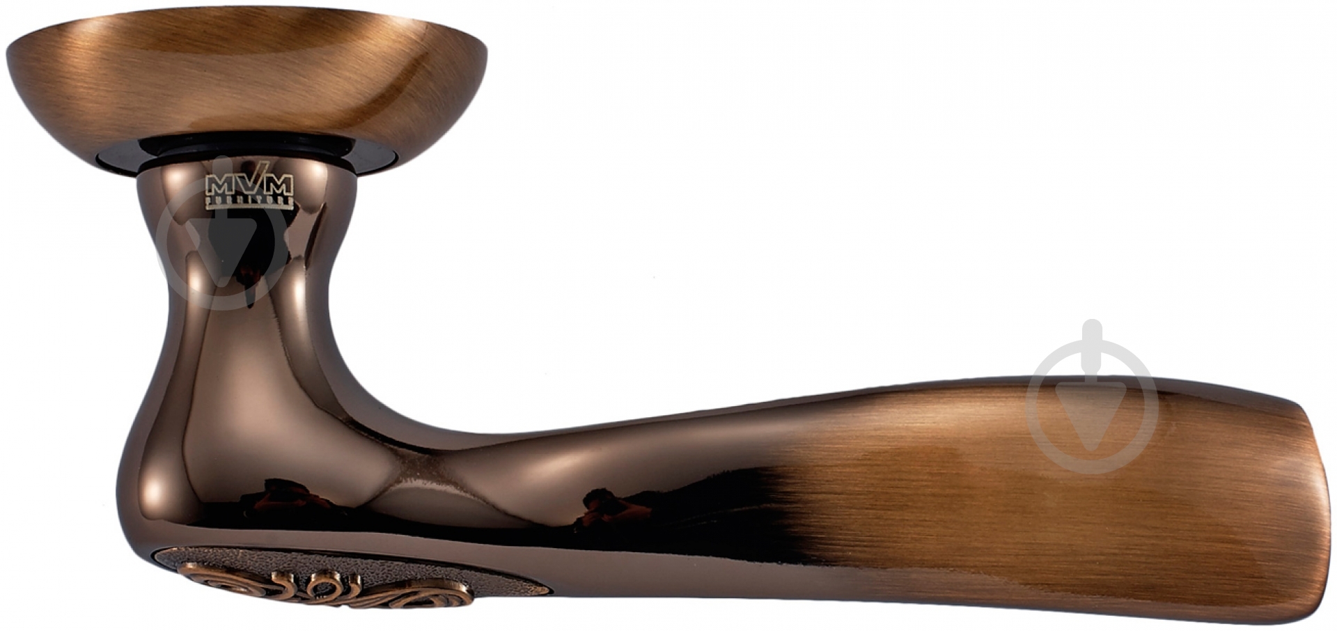 Ручка на розетці MVM Z-1313 полірована бронза - фото 2 Ручка на розетці MVM Z-1313 полірована бронза - фото 2