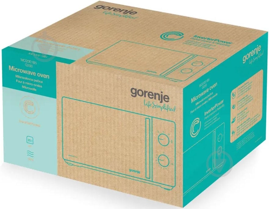 Мікрохвильова піч Gorenje MO20E1B5 - фото 10 Мікрохвильова піч Gorenje MO20E1B5 - фото 10