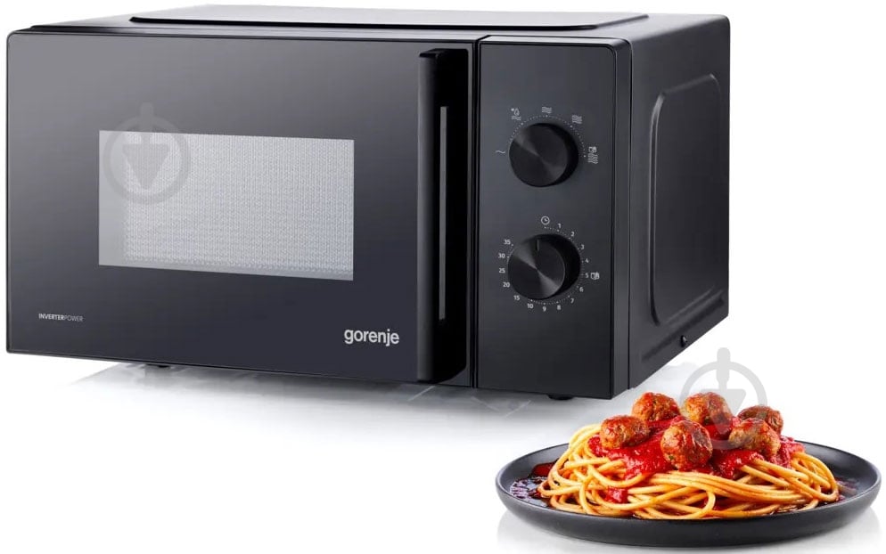 Мікрохвильова піч Gorenje MO20E1B5 - фото 5 Мікрохвильова піч Gorenje MO20E1B5 - фото 5