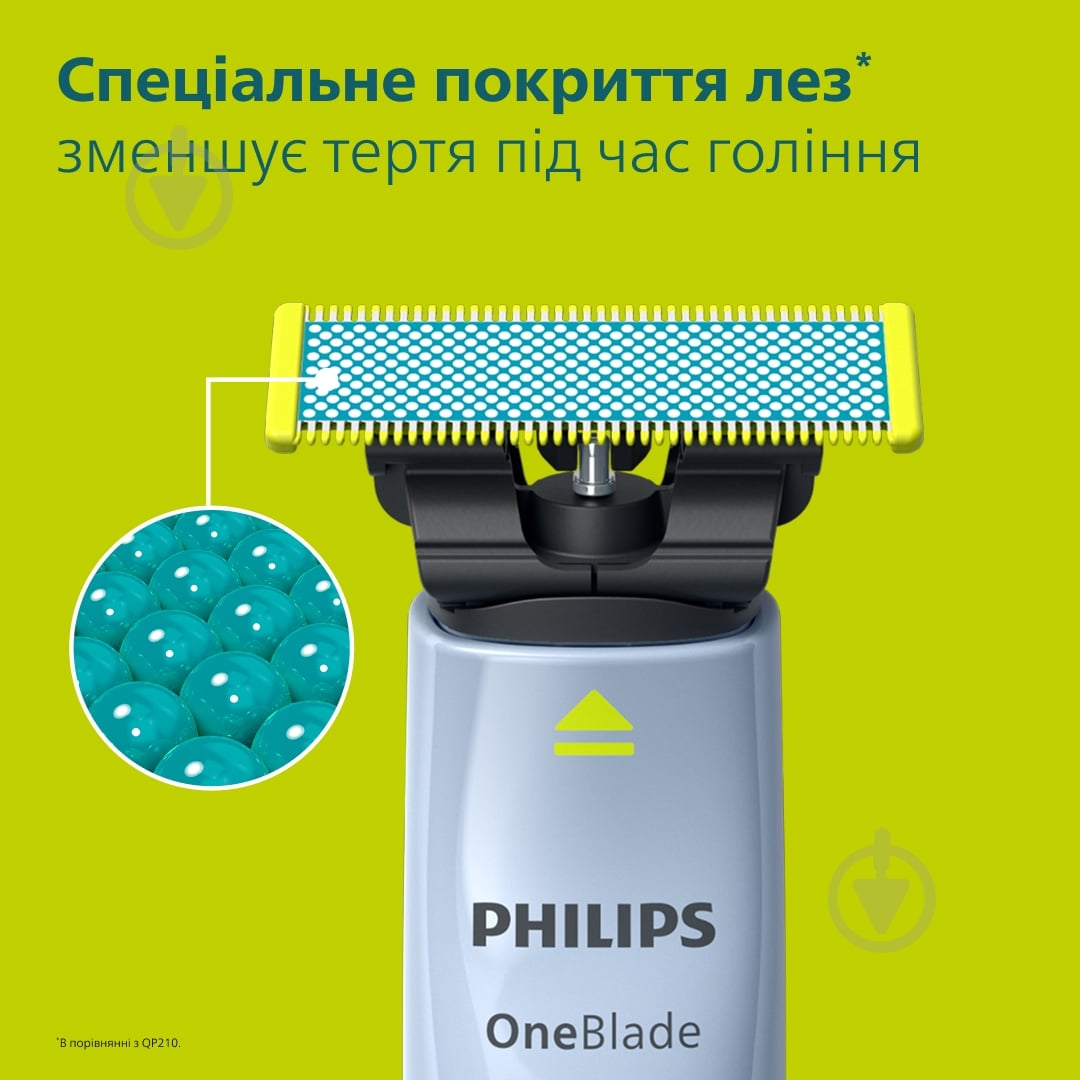 Лезвия сменные Philips OneBlade QP235/50 3 шт. - фото 4