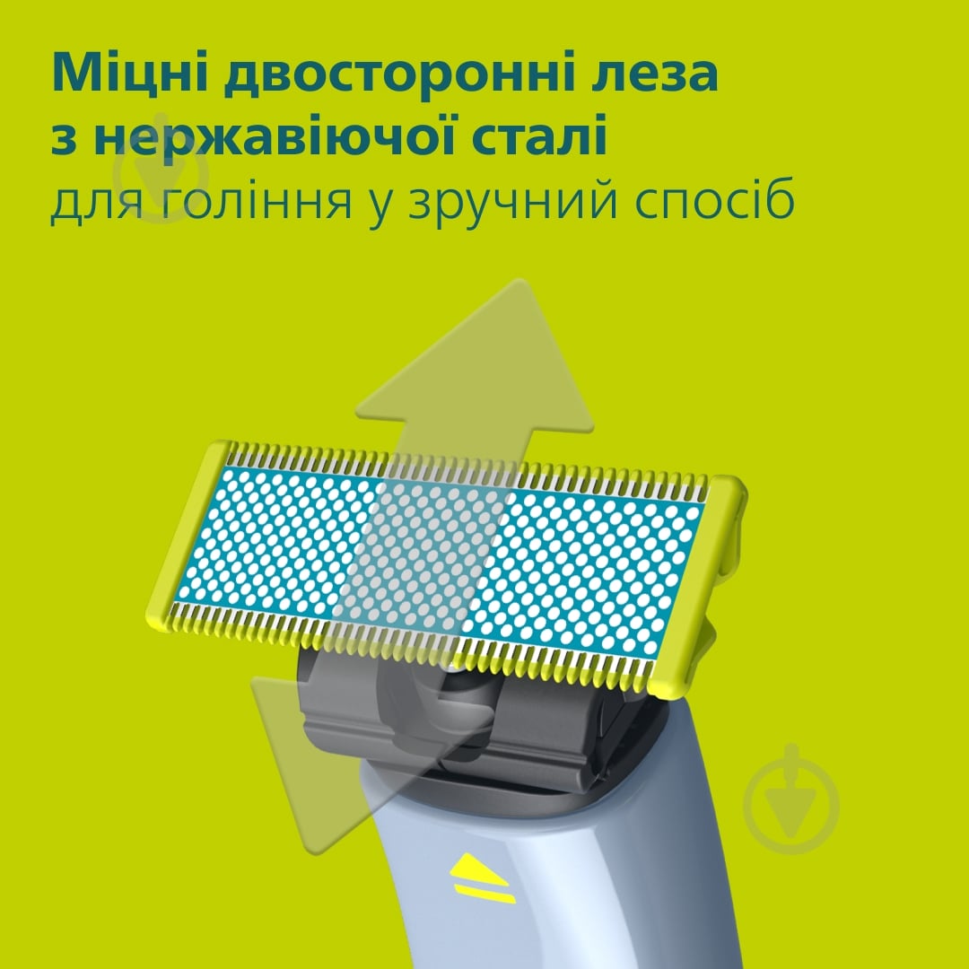 Лезвия сменные Philips OneBlade QP235/50 3 шт. - фото 5