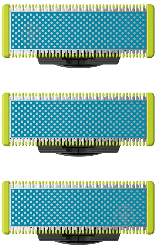 Лезвия сменные Philips OneBlade QP235/50 3 шт. - фото 13