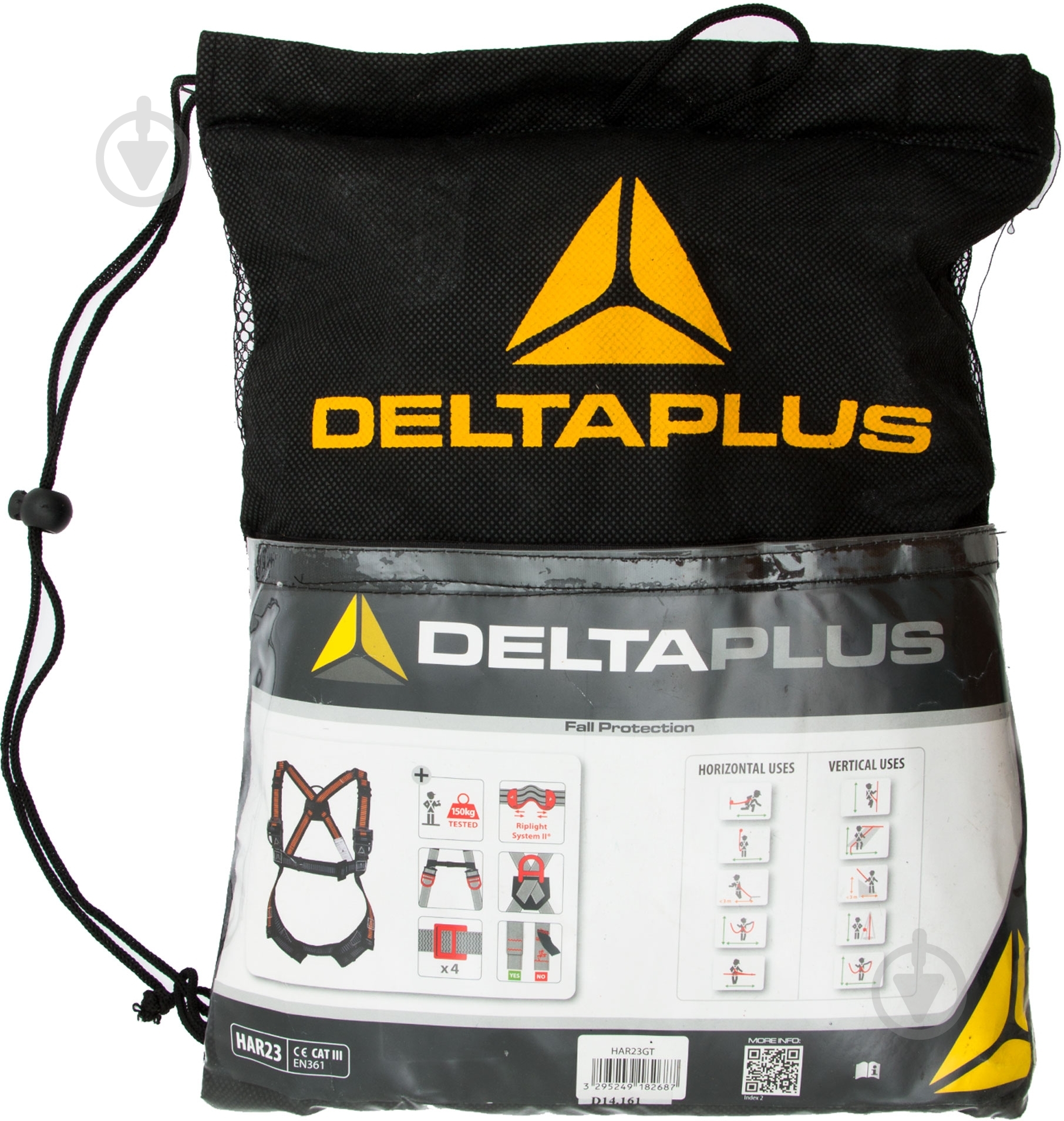Пояс страховочный размер L Delta Plus HAR23GT - фото 4 Пояс страховочный размер L Delta Plus HAR23GT - фото 4