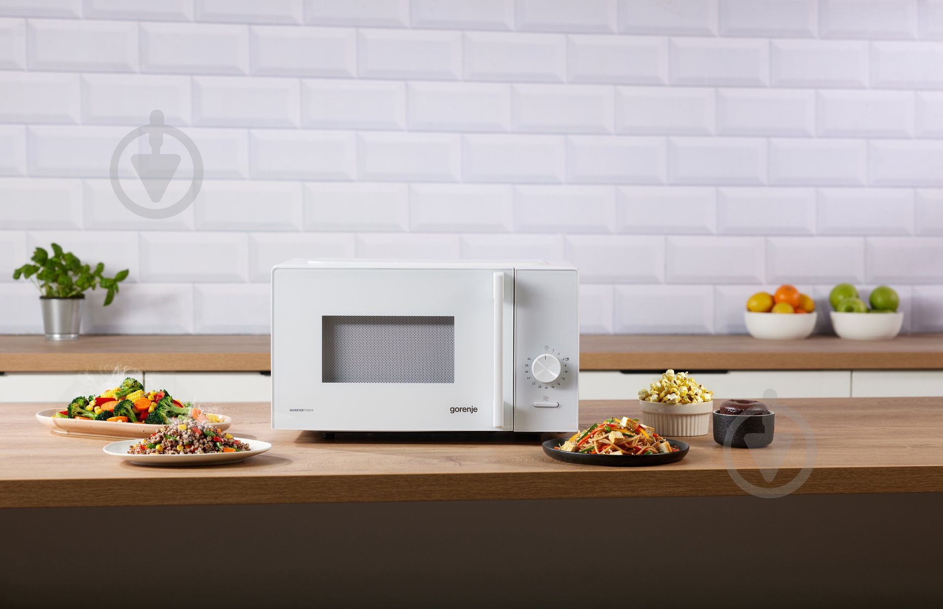 Микроволновая печь Gorenje MO20E1W15 - фото 14