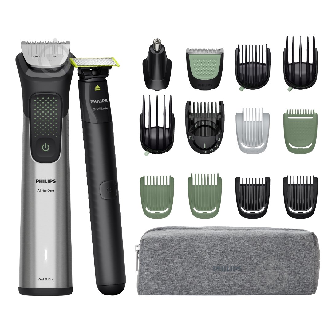 Триммер универсальный Philips MG9535/15 серии 9000 (17-в-1) - фото 1