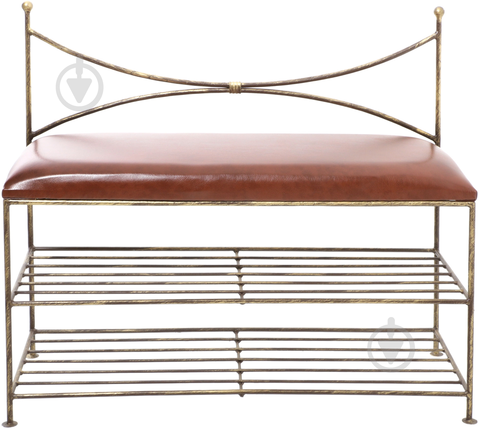 Подставка для обуви Метал Арт Марсель 900x300x800 мм бронза (27069/к) - фото 2 Подставка для обуви Метал Арт Марсель 900x300x800 мм бронза (27069/к) - фото 2