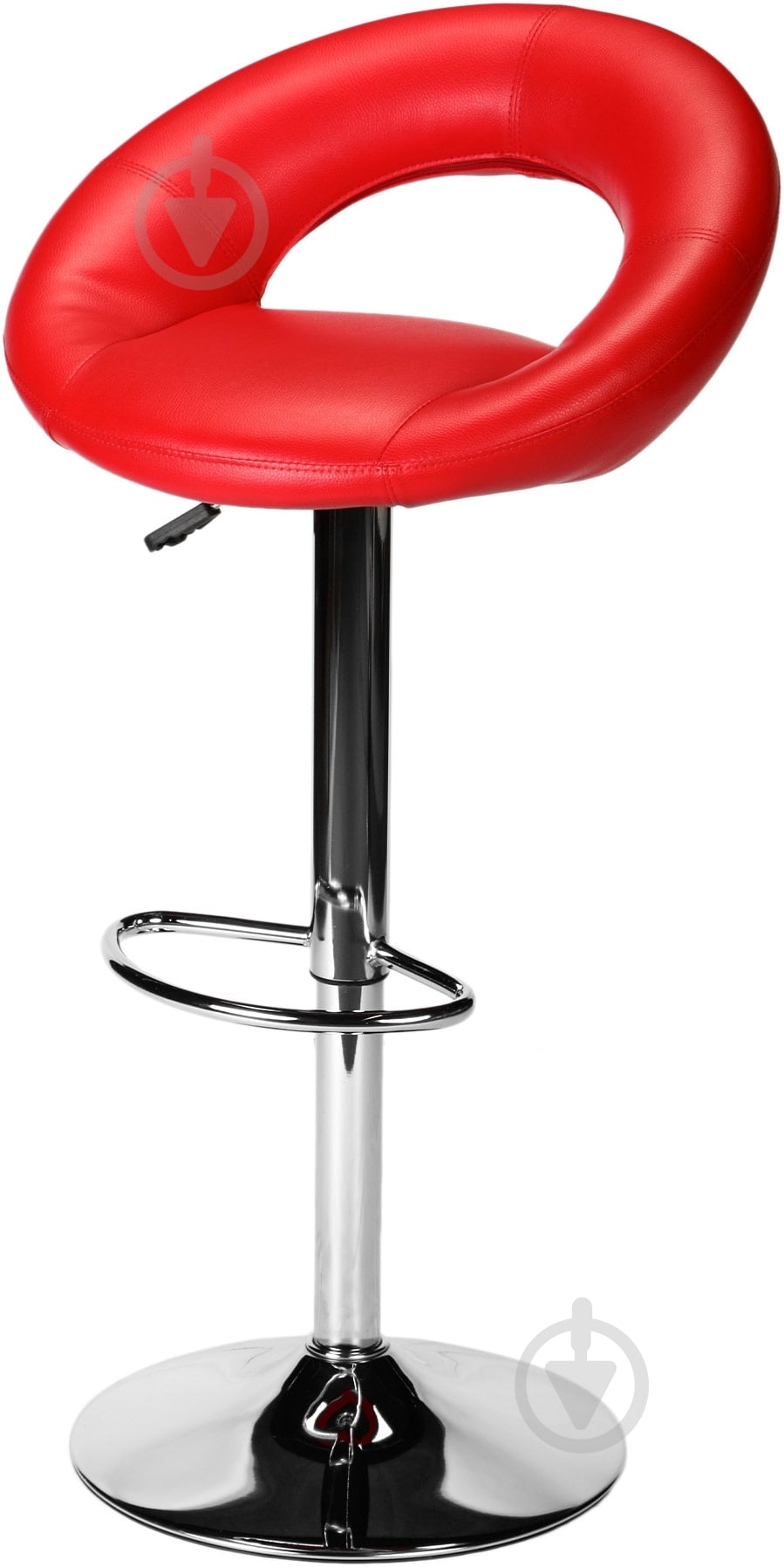 Стул барный Nowy Styl барний ROSE CHROME (CH) V-27 красный - фото 1 Стул барный Nowy Styl барний ROSE CHROME (CH) V-27 красный - фото 1