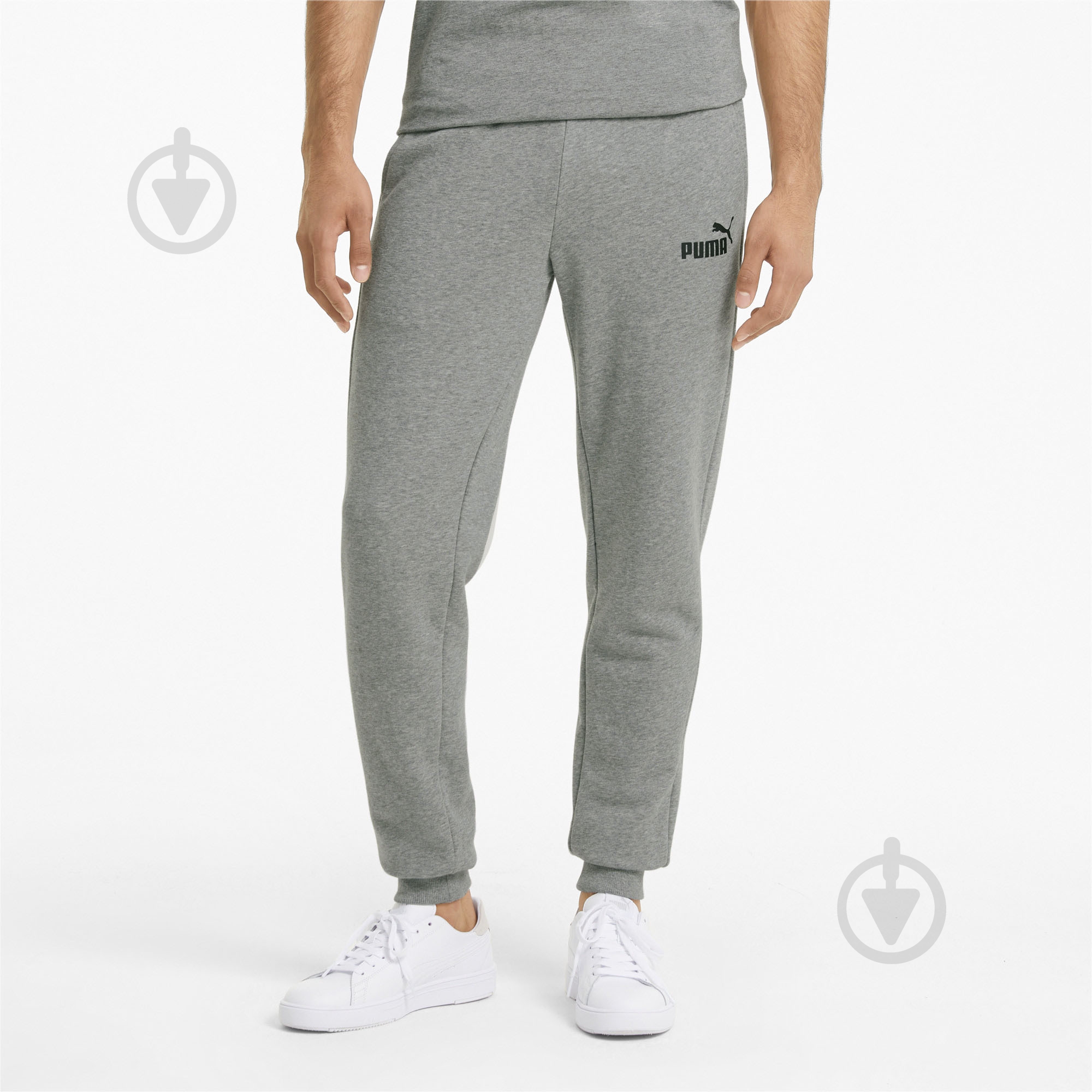 Брюки Puma ESS Slim Pants 58674903 р. M серый - фото 1 Брюки Puma ESS Slim Pants 58674903 р. M серый - фото 1
