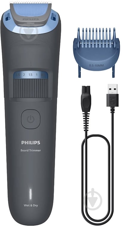 Триммер для бороды Philips BT3617/15 серии 3000 - фото 1