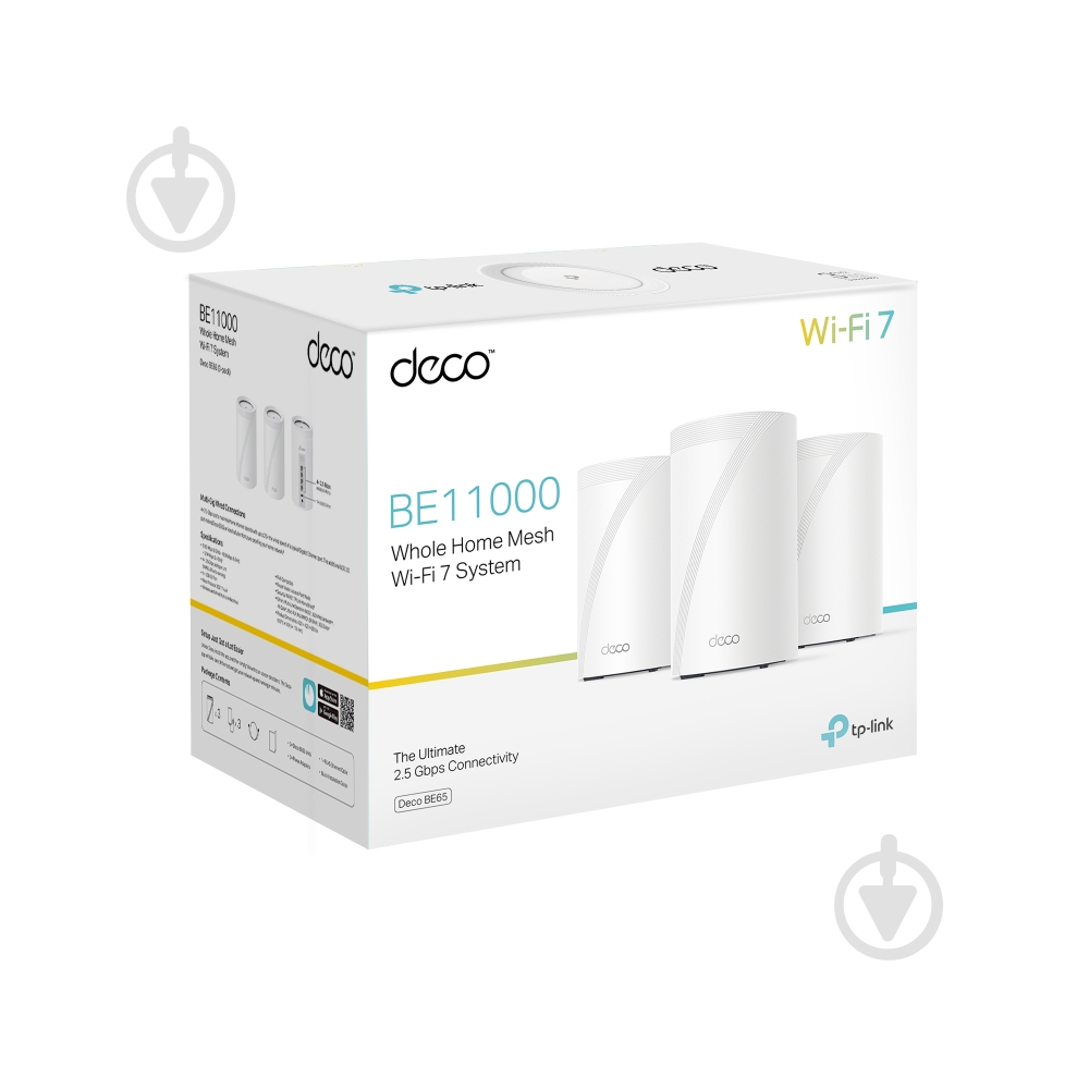 Система Wi-Fi Mesh TP-Link DECO-BE65-3-PACK - фото 11