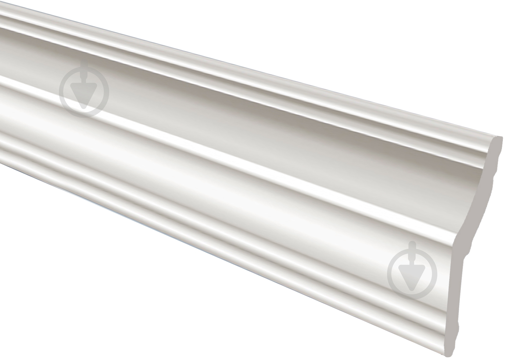 Потолочный плинтус Premium Decor PO75 2000x30x75 мм - фото 1