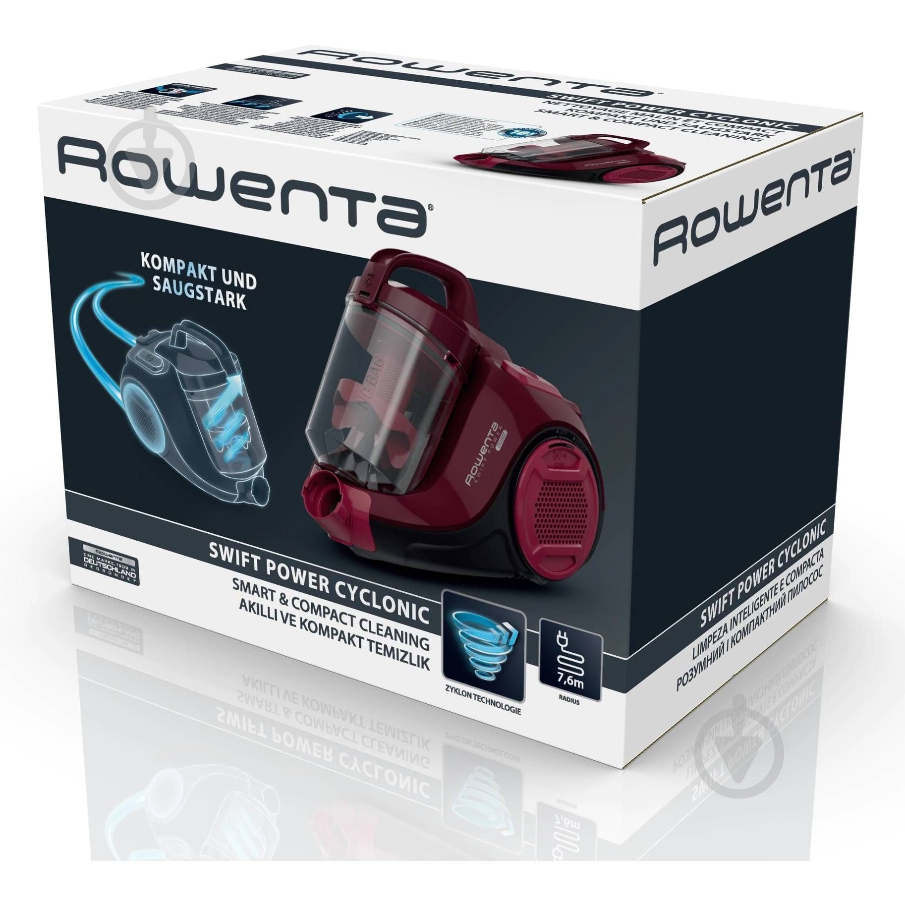 Пылесос Rowenta RO2910EA red - фото 6