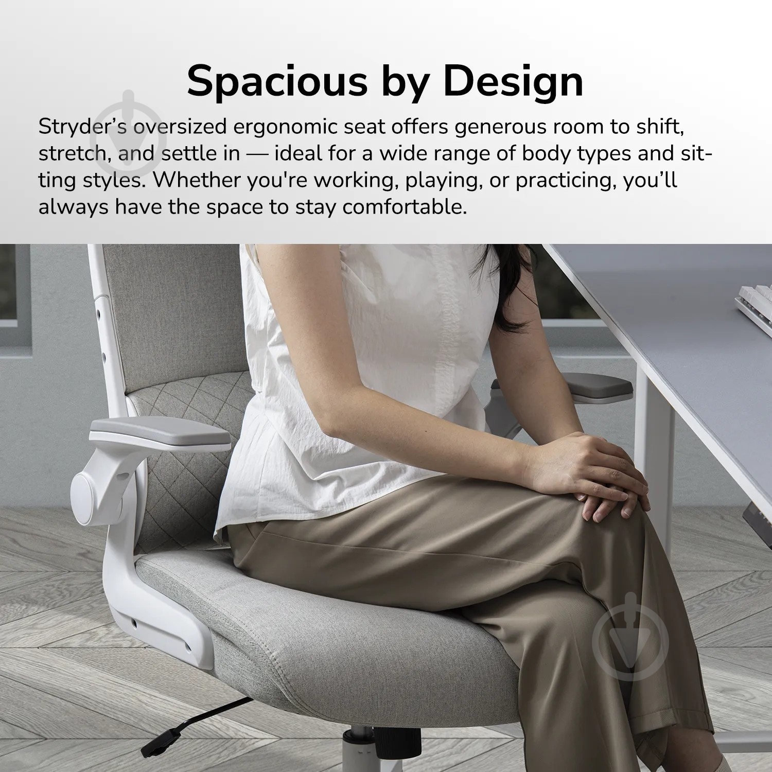 Кресло офисное Cougar STRYDER WHITE белый - фото 10