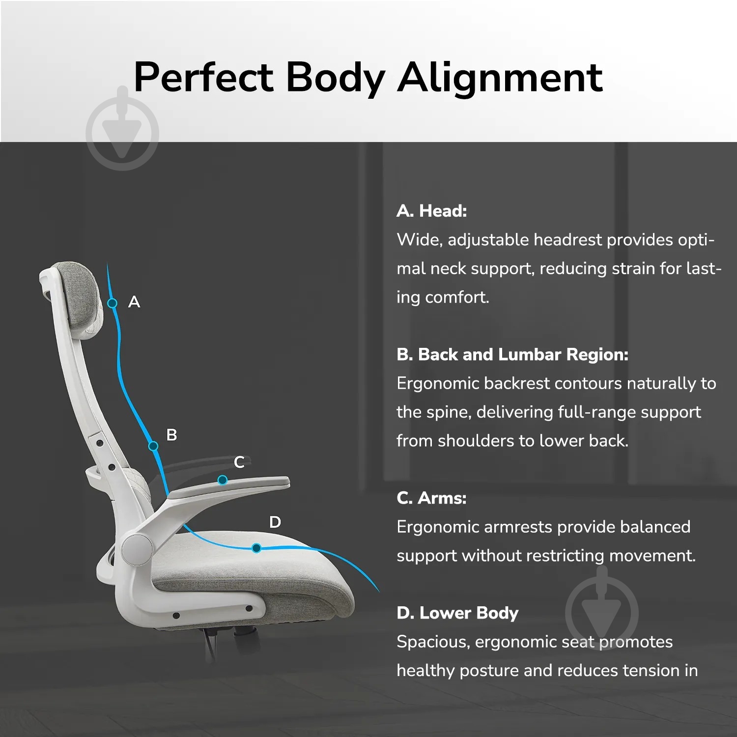 Кресло офисное Cougar STRYDER WHITE белый - фото 12