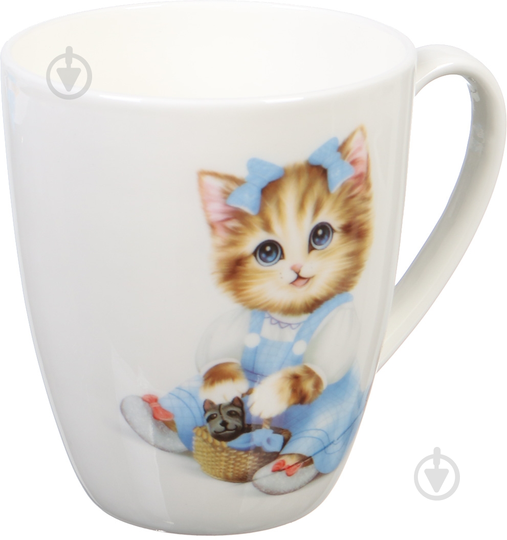 Чашка для чая Fiora Friendly Kitten 370 мл - фото 2