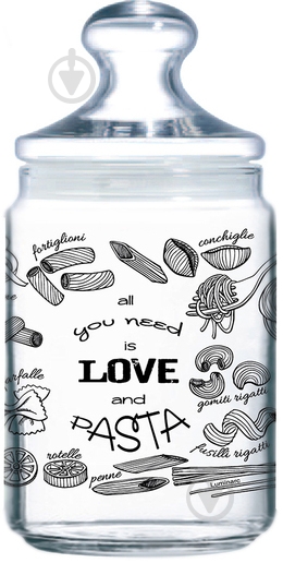 Банка Luminarc Club Love Pasta 1 л P6016 - фото 1
