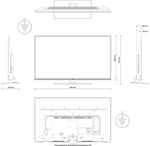 Телевизор Nokia 4300B Smart TV 43" - фото 8