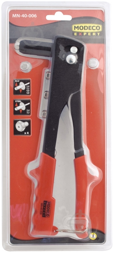 Ключ заклепочный Modeco Expert MN-40-006 - фото 2