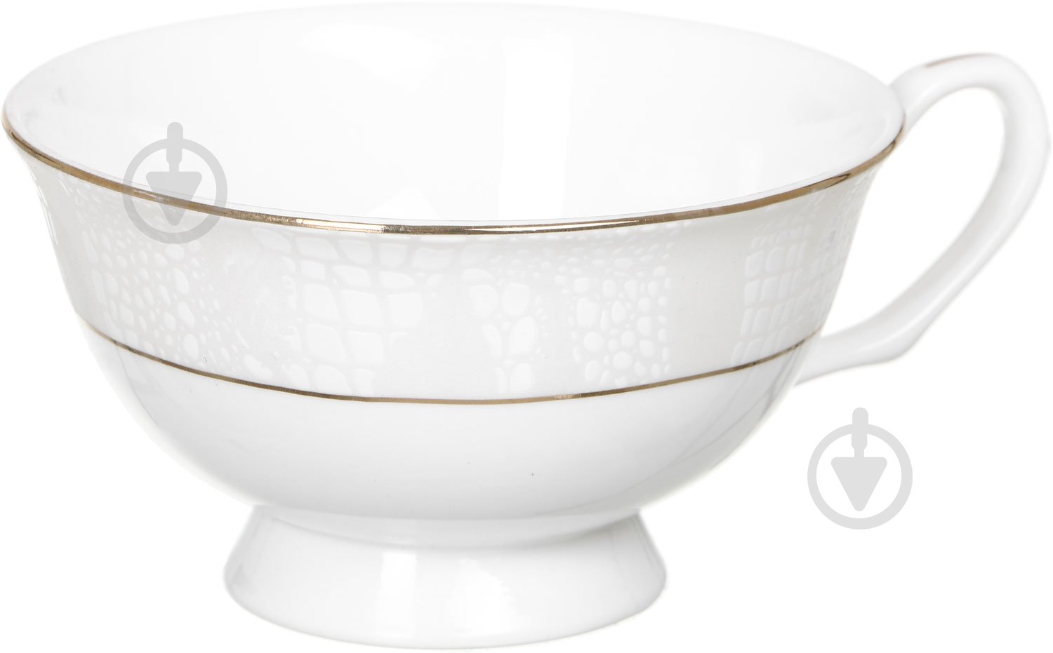 Чашка с блюдцем Fiora Leather 220 мл - фото 2