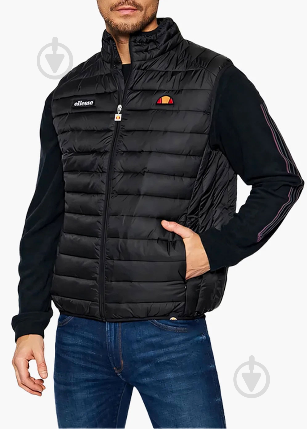 Жилет Ellesse SHS08747-011 р.2XL чорний - фото 1 Жилет Ellesse SHS08747-011 р.2XL чорний - фото 1