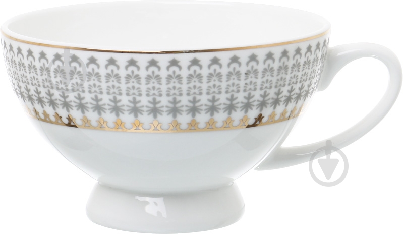 Чашка з блюдцем Fiora Luxe 250 мл - фото 2