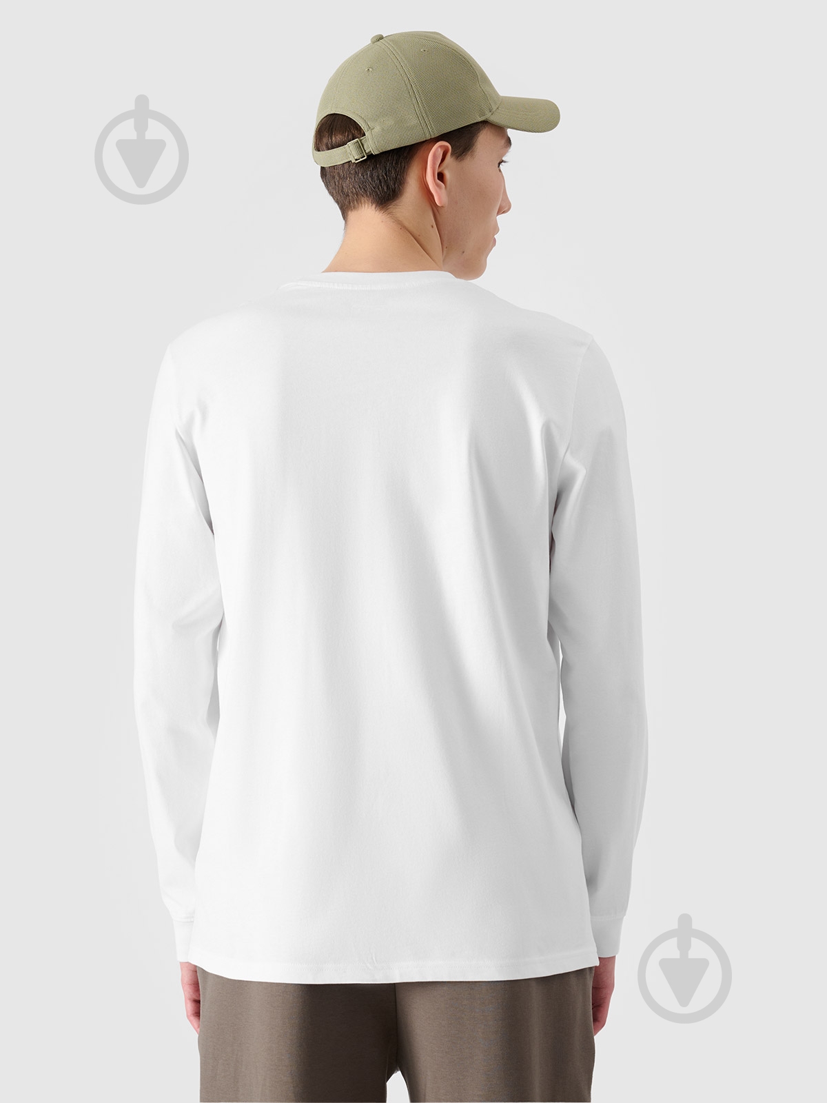 Футболка 4F LONGSLEEVE M432 4FWMM00TLONM432-10S р.M білий - фото 3