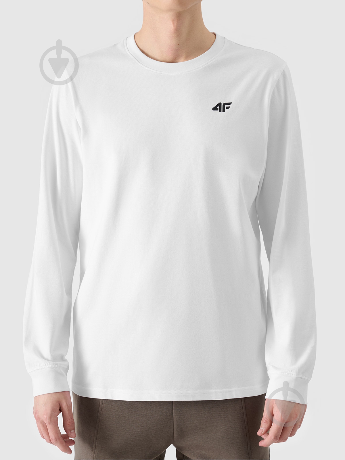 Футболка 4F LONGSLEEVE M432 4FWMM00TLONM432-10S р.M білий - фото 7