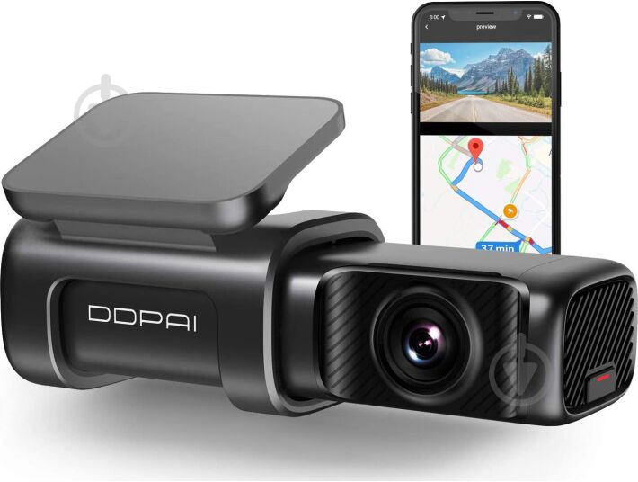 Видеорегистратор DDPai MINI5 4K 2160p Wi-Fi - фото 3 Видеорегистратор DDPai MINI5 4K 2160p Wi-Fi - фото 3