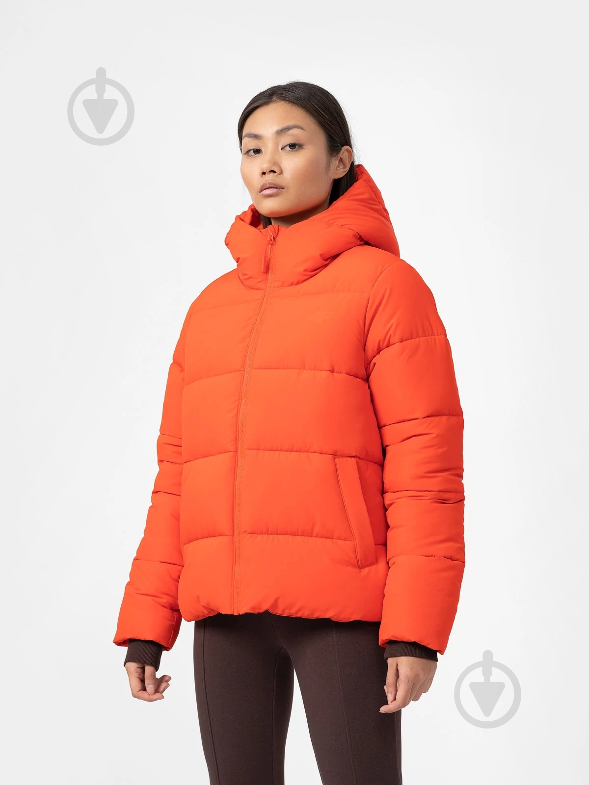 Пуховик жіночий зимовий 4F DOWN JACKET F086 4FAW22TDJAF086-62S р.XL помаранчевий - фото 1 Пуховик жіночий зимовий 4F DOWN JACKET F086 4FAW22TDJAF086-62S р.XL помаранчевий - фото 1