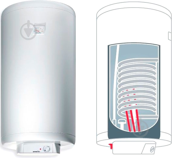 Бойлер Gorenje комбинированный GBK 200 RN / V9 - фото 2 Бойлер Gorenje комбинированный GBK 200 RN / V9 - фото 2