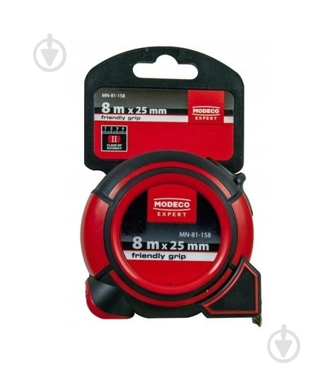 Рулетка Modeco Expert MN-81-158 8 м x 30 мм - фото 1