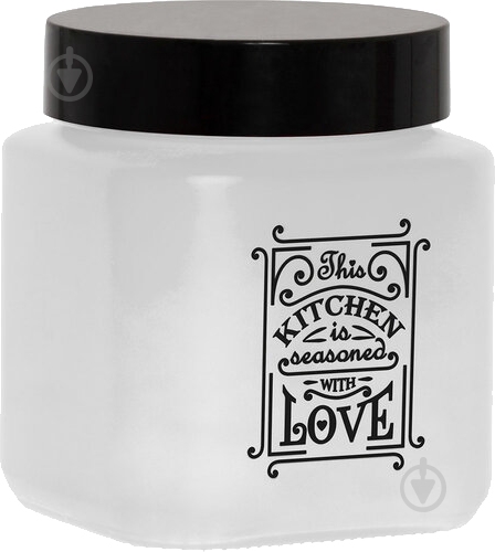 Банка Herevin Kitchen White Mat 1 л - фото 1