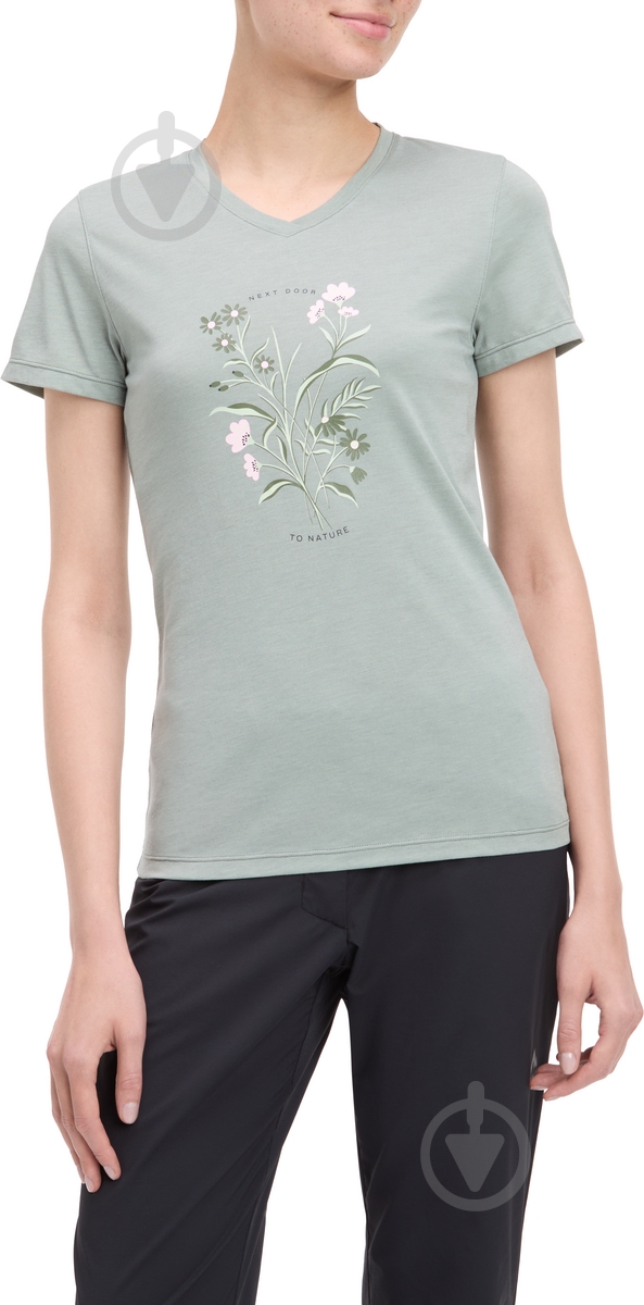 Футболка McKinley Nata II W 430776-903911 р.36 зеленый - фото 1