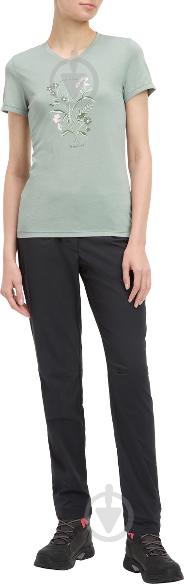 Футболка McKinley Nata II W 430776-903911 р.36 зеленый - фото 3