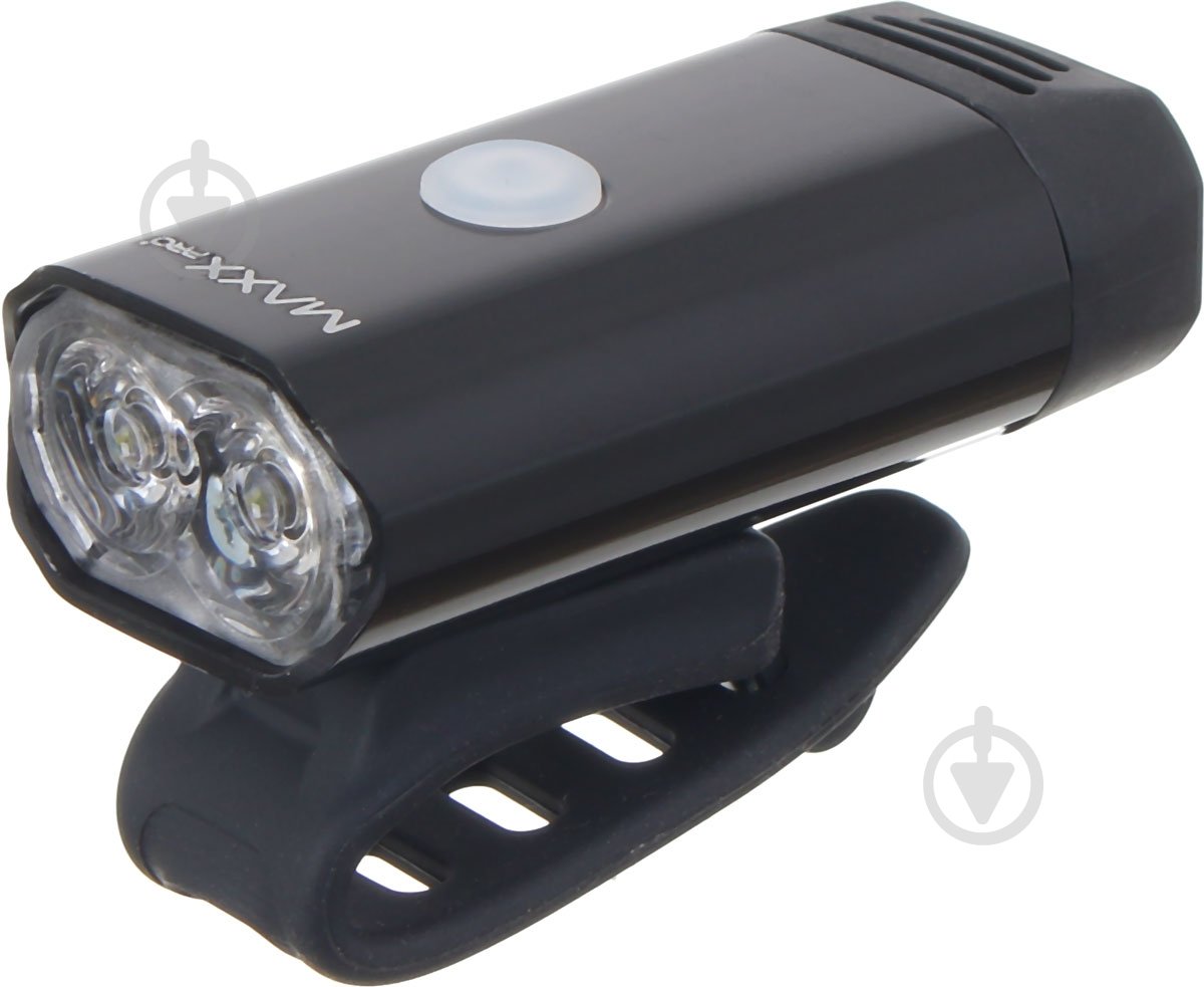 Фонарь велосипедный MaxxPro BHL101-Bk - фото 1 Фонарь велосипедный MaxxPro BHL101-Bk - фото 1