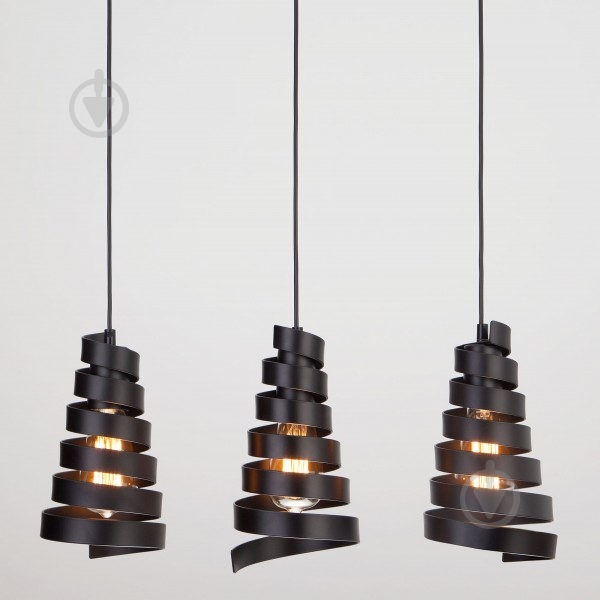 Підвіс Strotskis Storm 3x40 Вт E27 чорний 50058/3 - фото 2