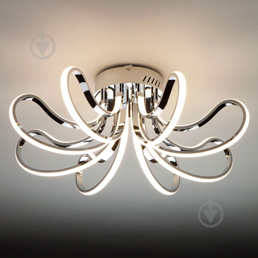 Люстра светодиодная Strotskis Lilium 80 Вт LED-модуль хром 90079/8 - фото 1 Люстра светодиодная Strotskis Lilium 80 Вт LED-модуль хром 90079/8 - фото 1