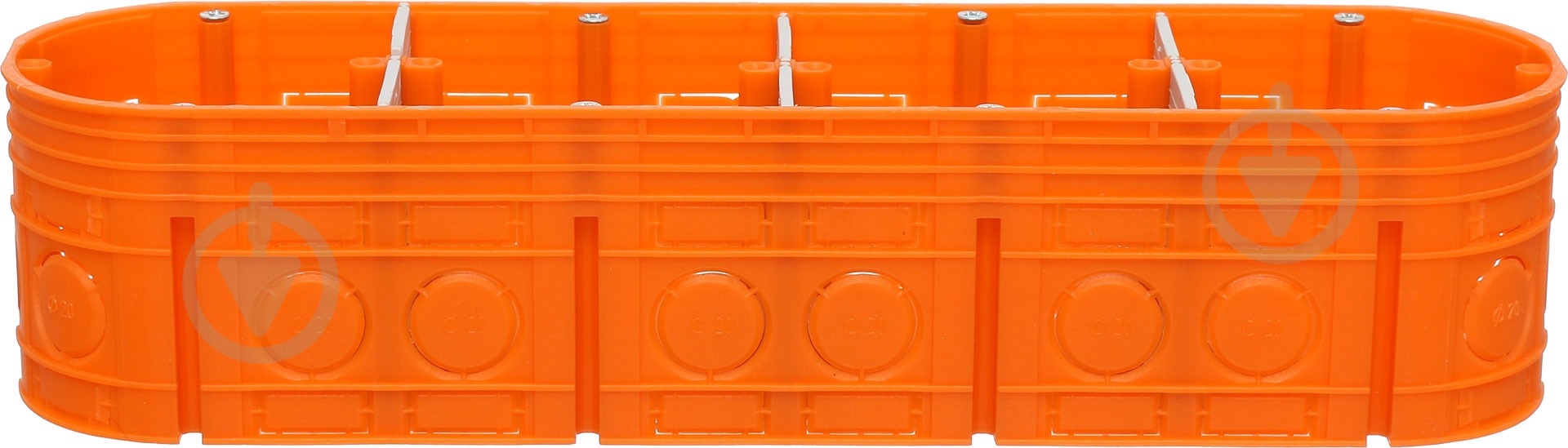 Коробка установочная четырехместная Simet Multiwall полипропилен M4x60F - фото 3 Коробка установочная четырехместная Simet Multiwall полипропилен M4x60F - фото 3