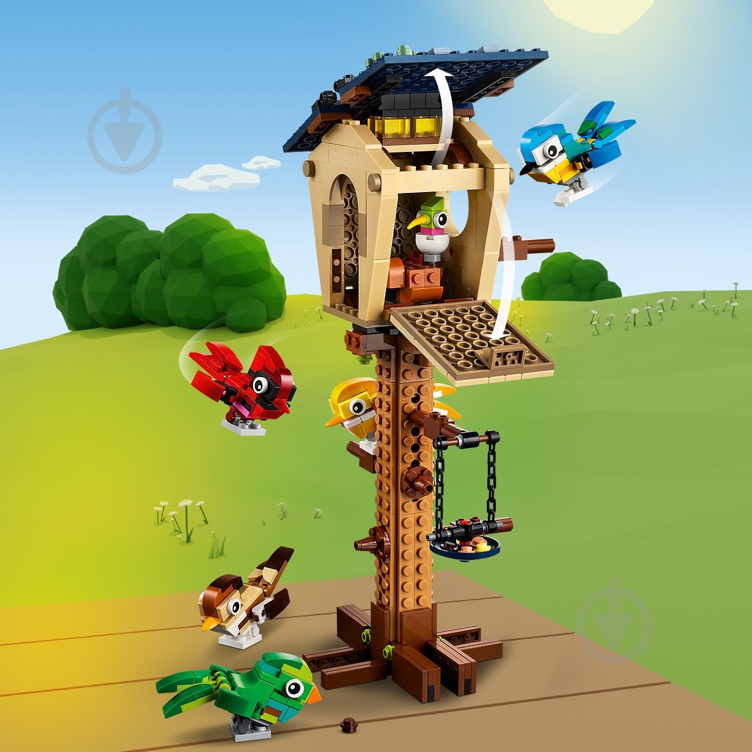 Конструктор LEGO Creator Скворечник 31143 - фото 7 Конструктор LEGO Creator Скворечник 31143 - фото 7