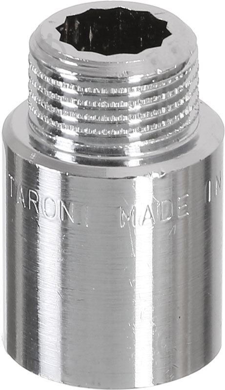 Удлинитель Pattaroni 1/2" x 30 мм ВЗ хром - фото 1 Удлинитель Pattaroni 1/2" x 30 мм ВЗ хром - фото 1
