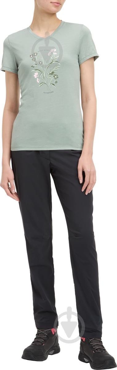 Футболка McKinley Nata II W 430776-903911 р.40 зеленый - фото 3 Футболка McKinley Nata II W 430776-903911 р.40 зеленый - фото 3