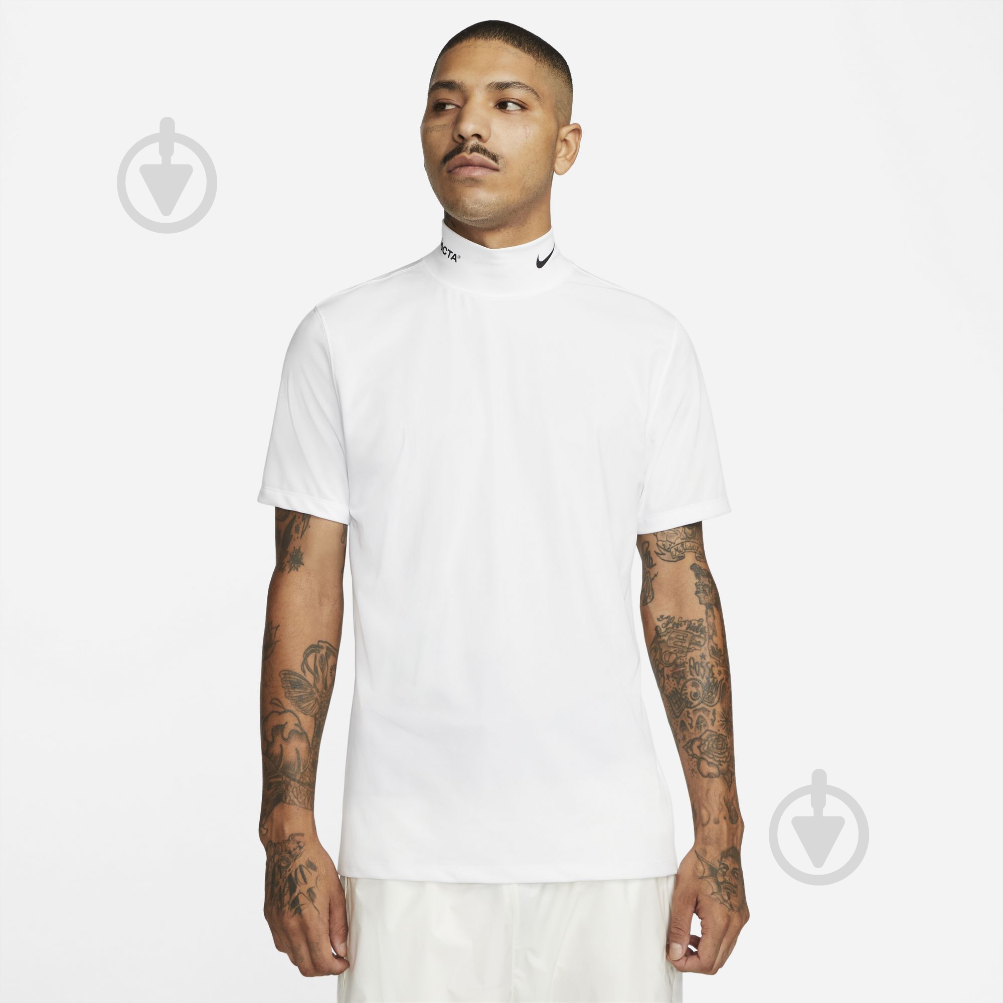 ᐉ Футболка Nike M NRG NOCTA MOCK NECK SS TOP DJ5576-100 р.S белый