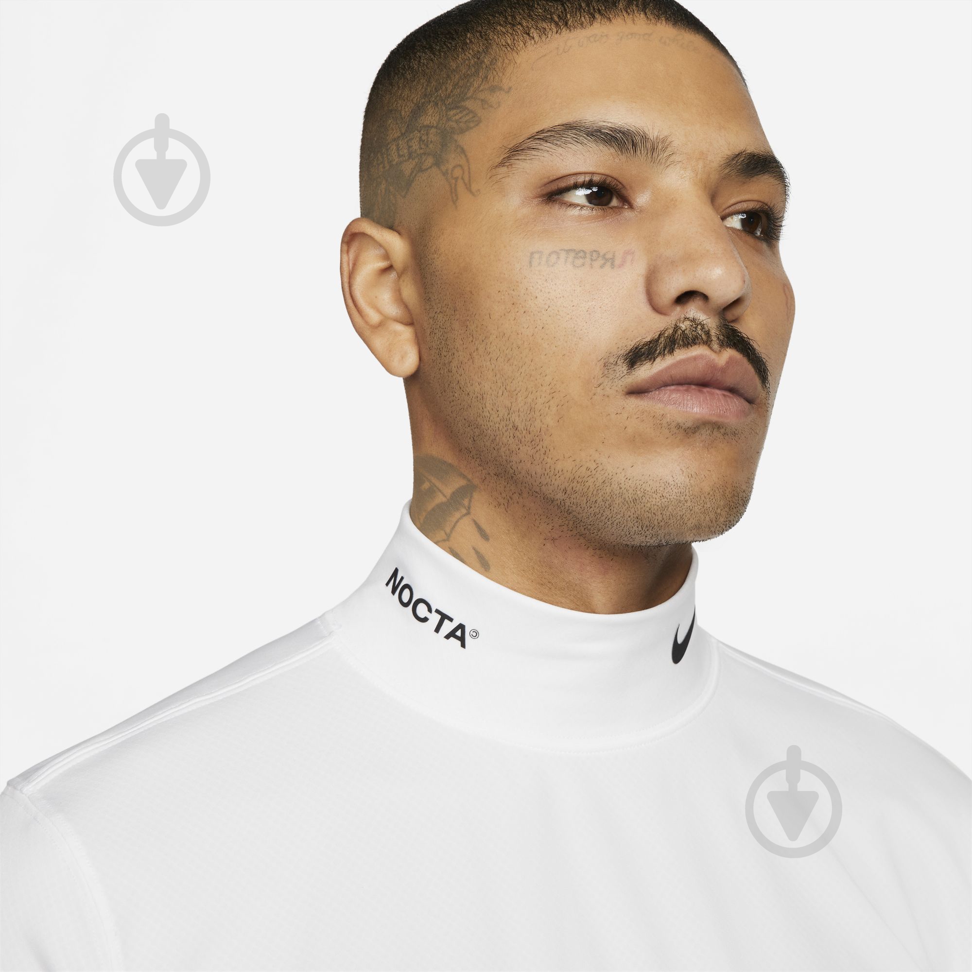 ᐉ Футболка Nike M NRG NOCTA MOCK NECK SS TOP DJ5576-100 р.S белый 